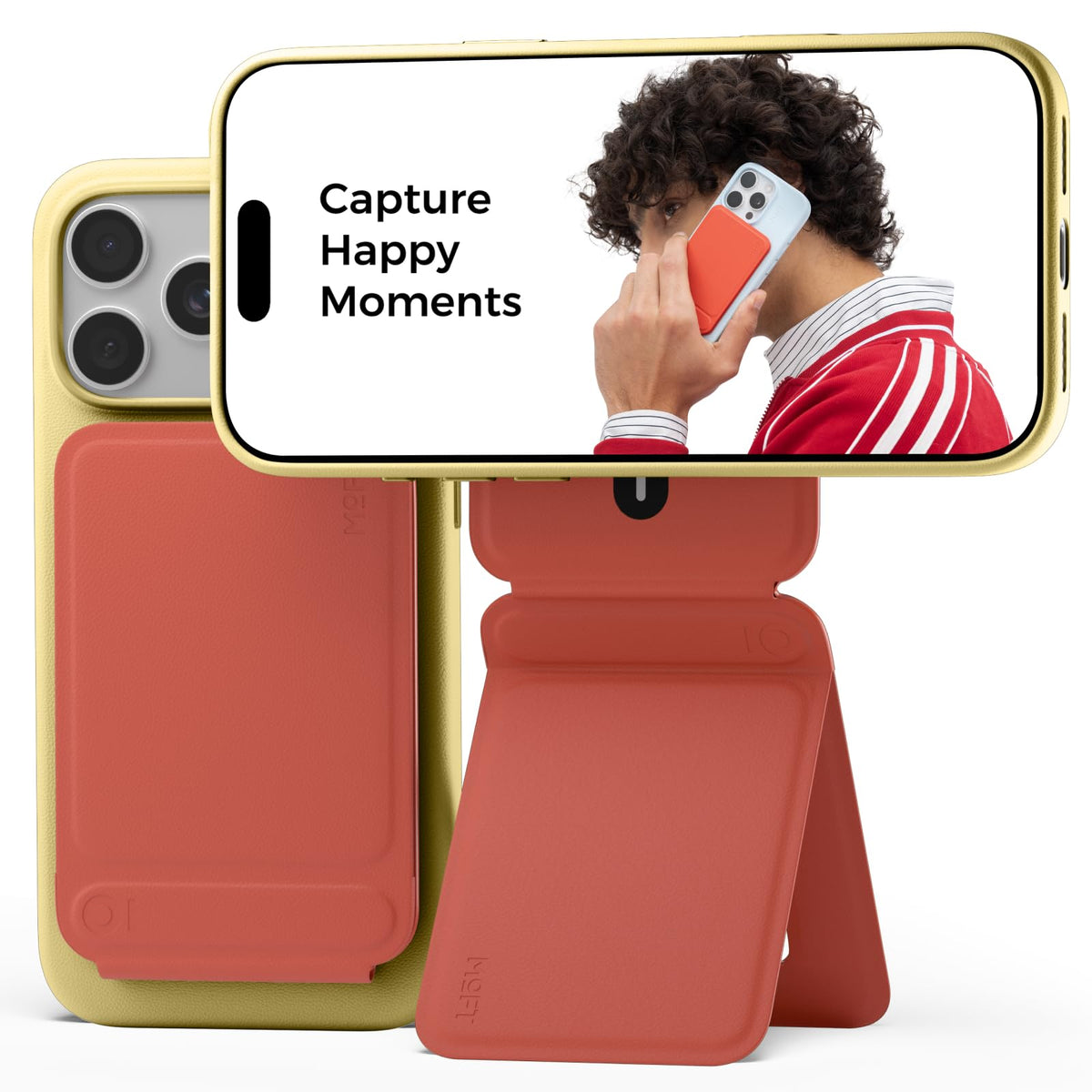 MOFT Phone Tripod Stand, Portable Selfie Stick for iPhone, Mulit-Angle