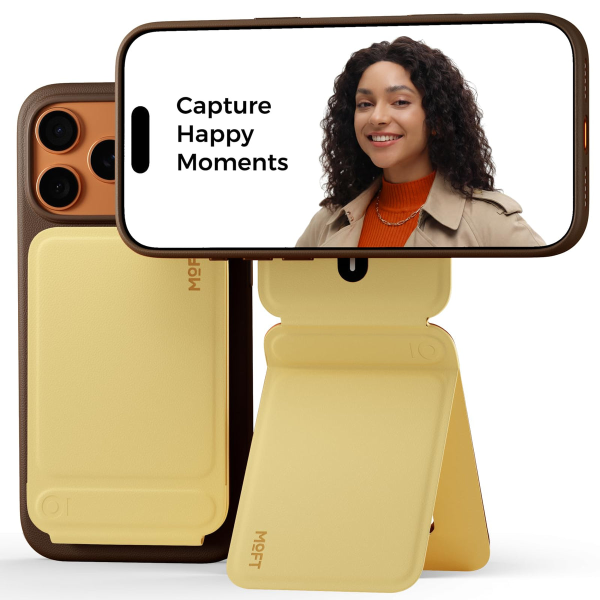 MOFT Phone Tripod Stand, Portable Selfie Stick for iPhone, Mulit-Angle