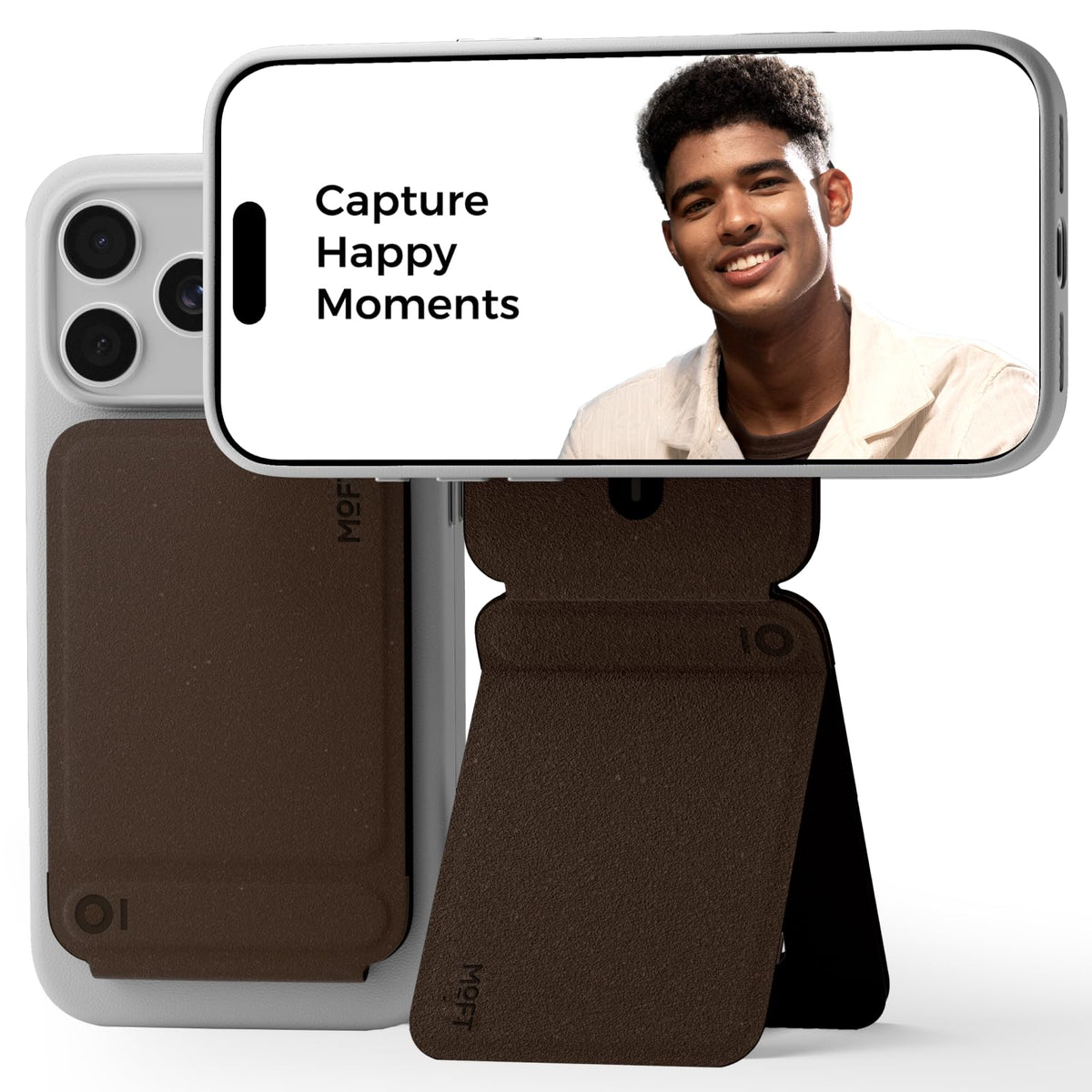 MOFT Phone Tripod Stand, Portable Selfie Stick for iPhone, Mulit-Angle