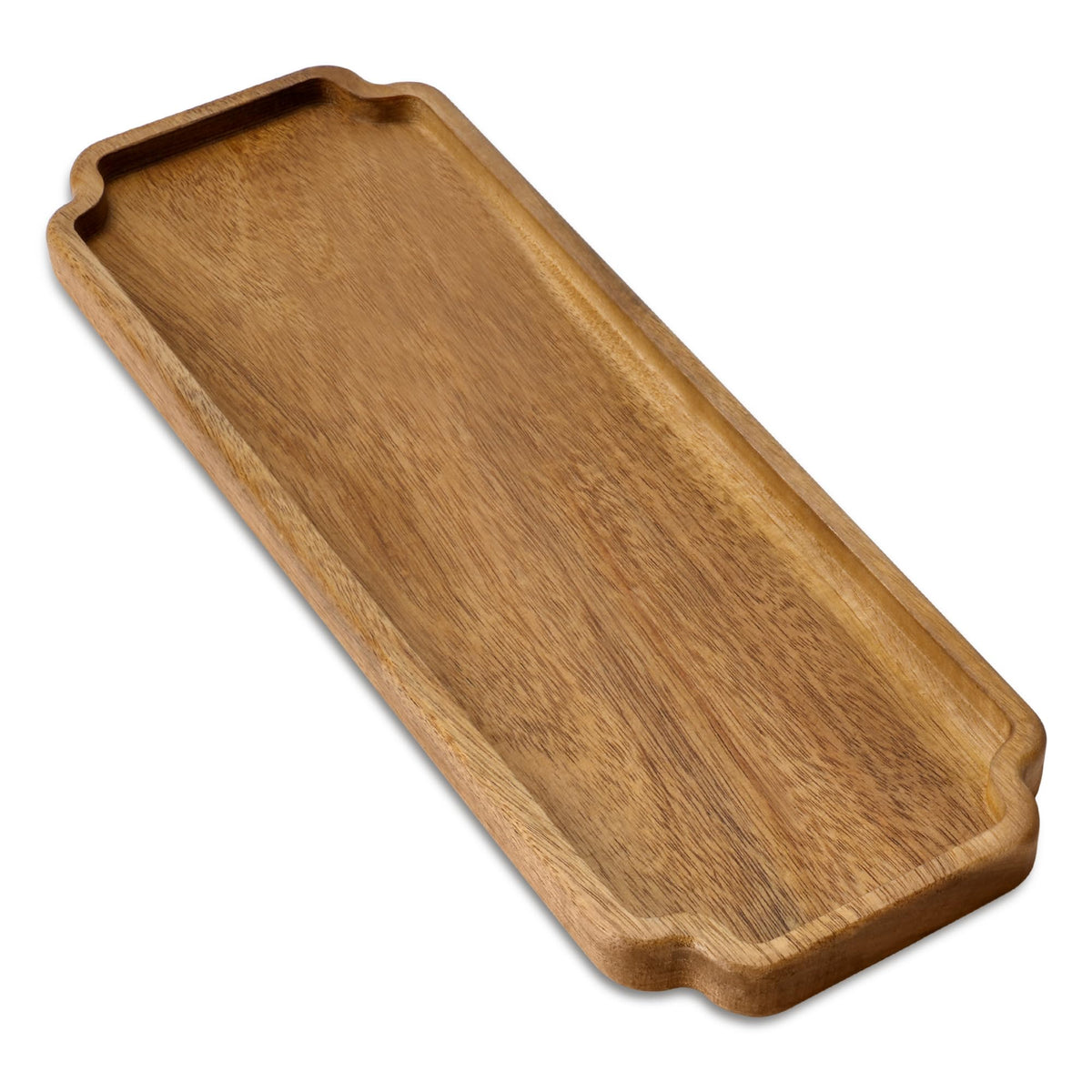 Small Wood Tray– Acacia Serving Platter Vanity Tray Mini Wooden Tray Decor