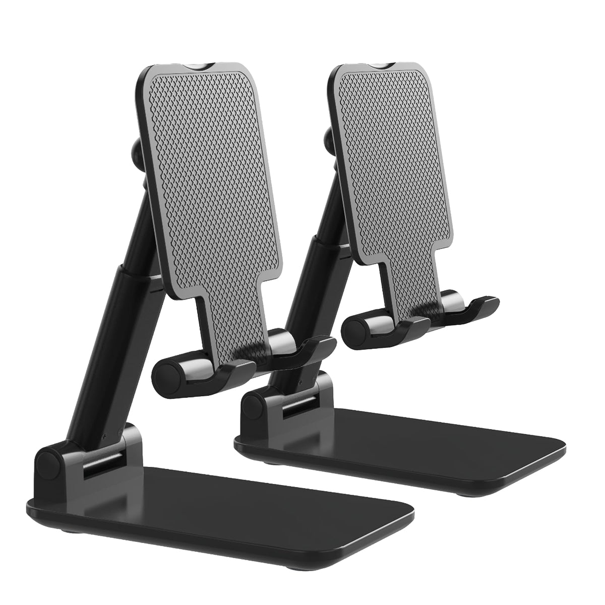 Phone Stand for Desk, Cell Phone Holder Cute Smart Cellphone Stand Foldable Stands Compatible with Under 8" Devices, Office Accessories, Pink