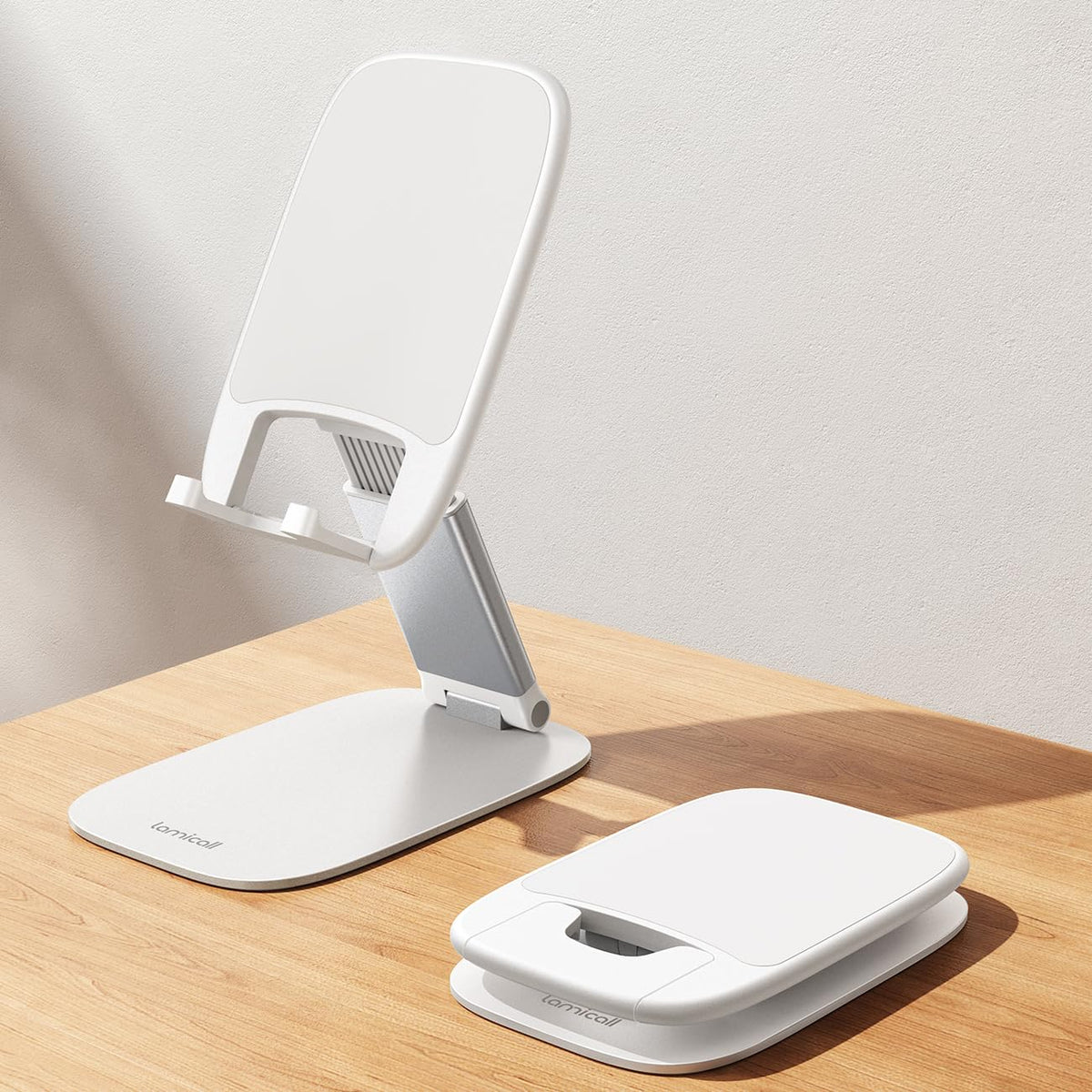 Lamicall Ultra-Thin Foldable Cell Phone Stand for Desk