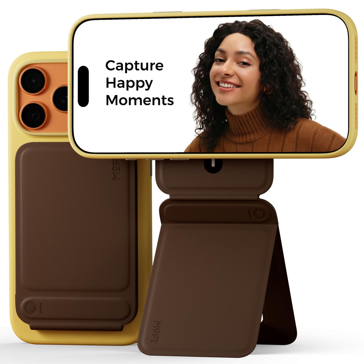 MOFT Phone Tripod Stand, Portable Selfie Stick for iPhone, Mulit-Angle