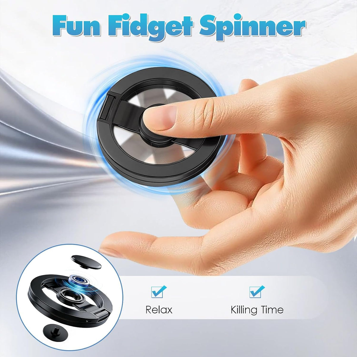 Magnetic Phone Holder for Magsafe,Magnetic Phone Grip for iPhone 12-17