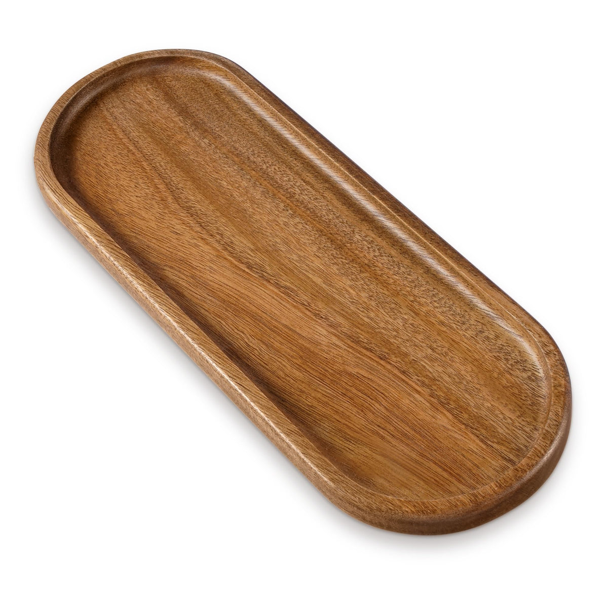 Small Wood Tray– Acacia Serving Platter Vanity Tray Mini Wooden Tray Decor