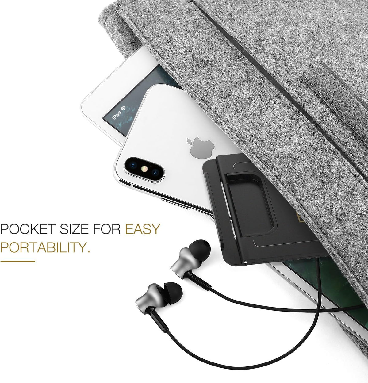Moko 2 Pack Cell Phone Stand for Desk, Tablet Stand for 4"-11" Devices